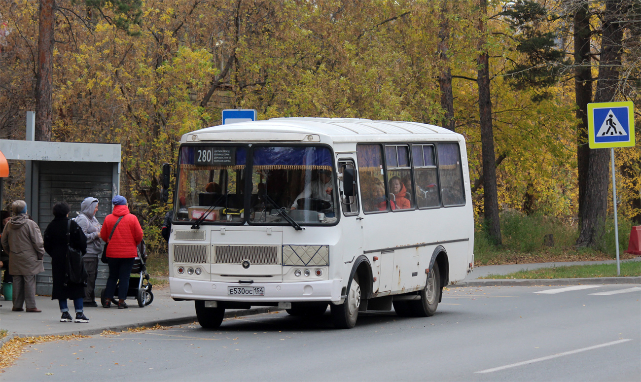 Новосибирская область, ПАЗ-32054 № Е 530 ОС 154