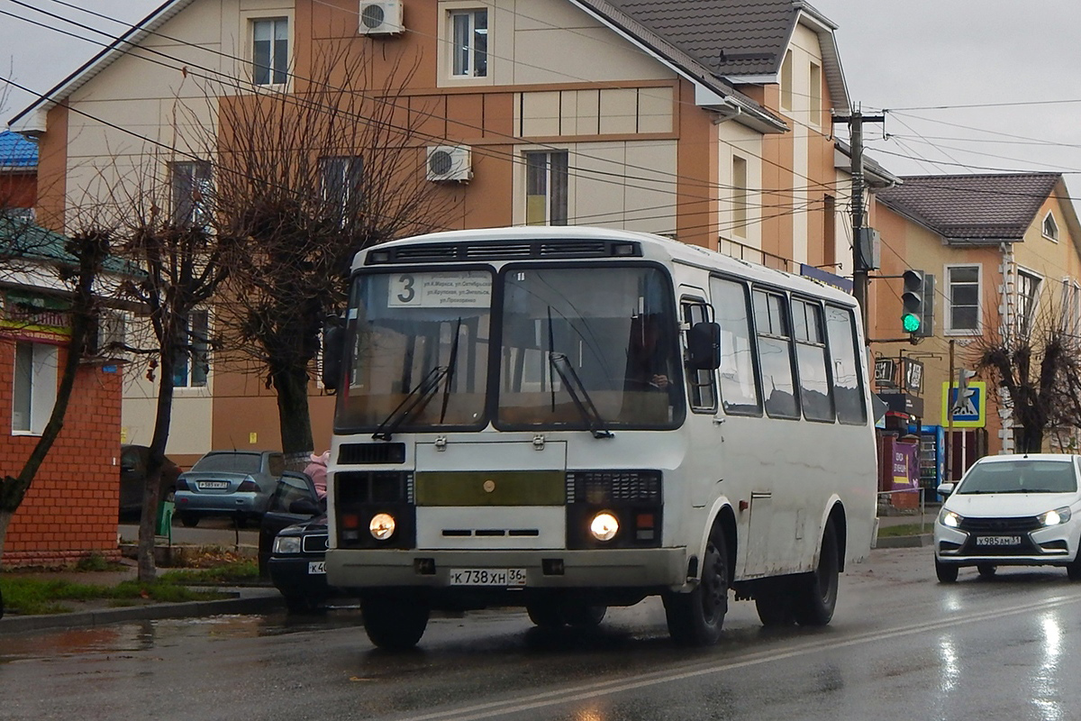 Voronezh region, PAZ-32054 Nr. К 738 ХН 36