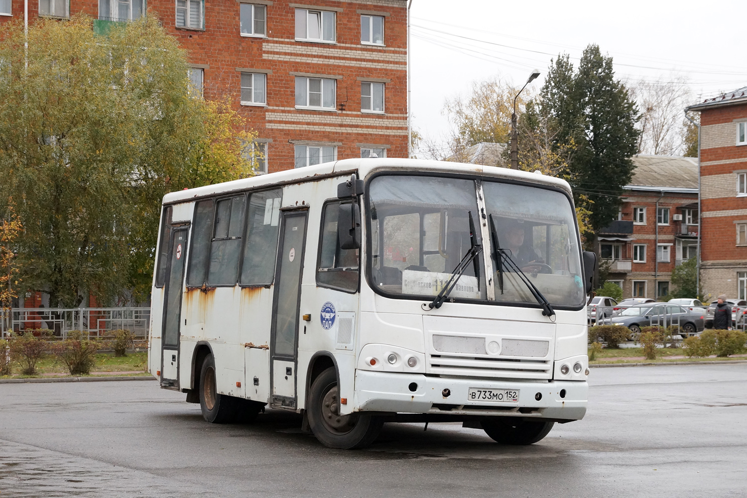 Нижегородская область, ПАЗ-320402-03 № В 733 МО 152