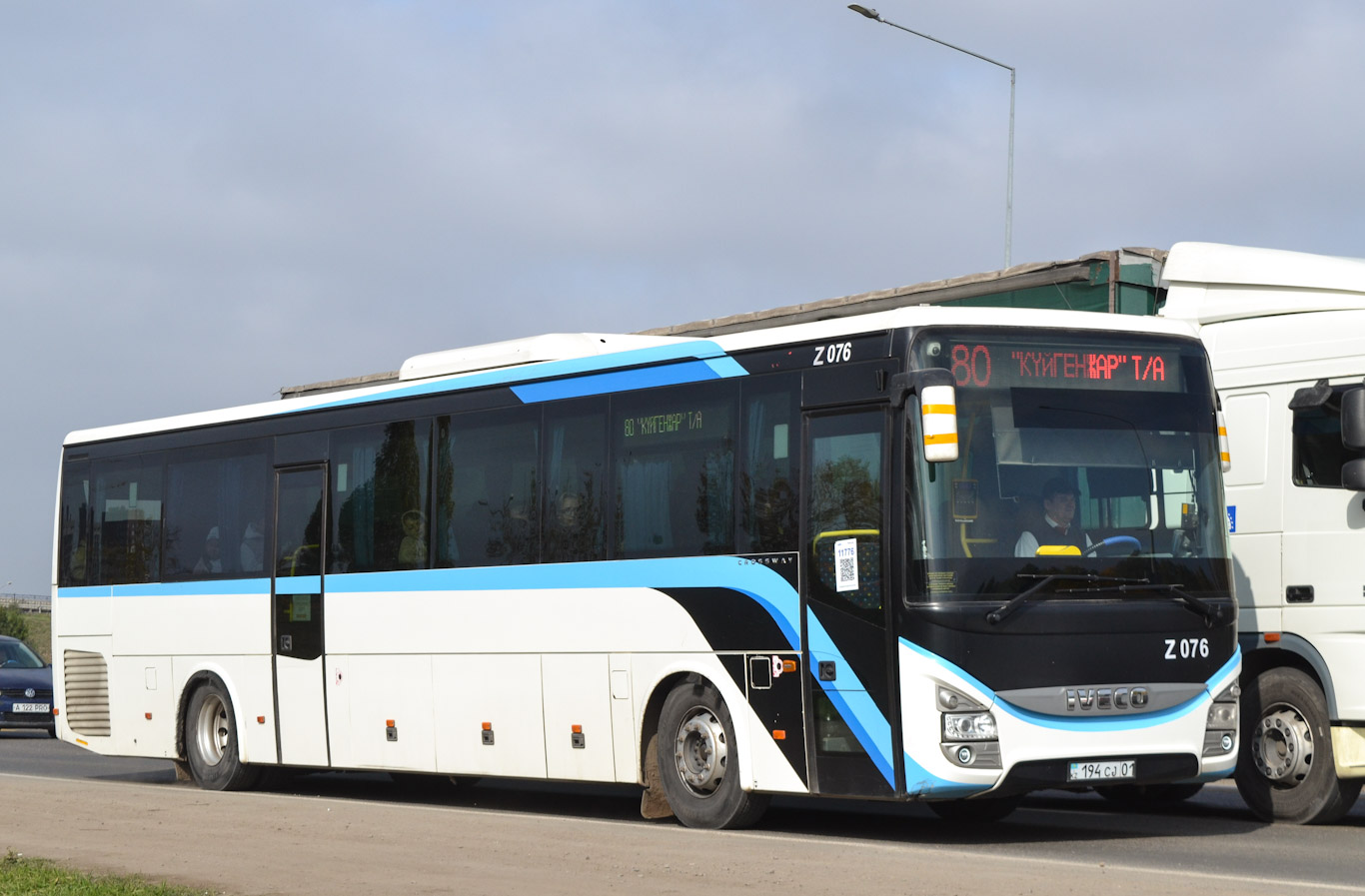 Астана, IVECO Crossway LINE 13M (СарыаркаАвтоПром) № Z076