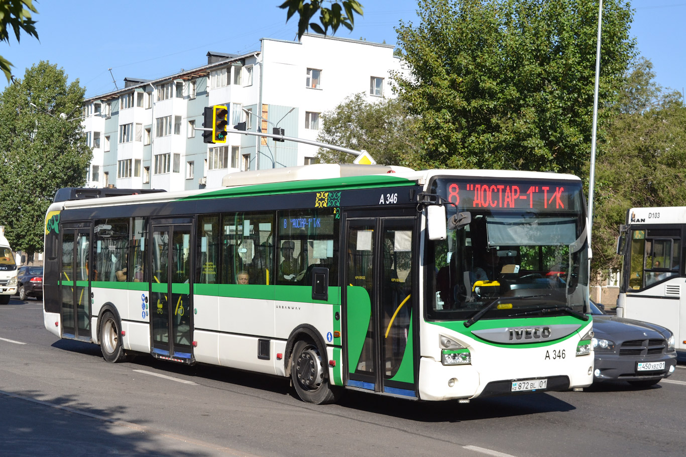 Астана, IVECO Urbanway 12M (СарыаркаАвтоПром) № A346