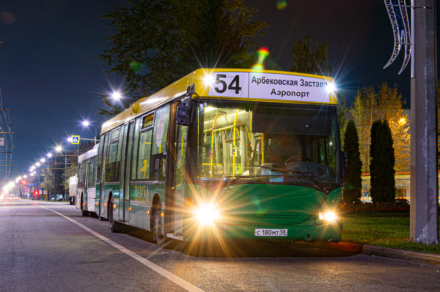 Пензенская область, MAN A21 NL**3 (ZNS) № К 766 СУ 159; Пензенская область, Scania OmniLink I (Скания-Питер) № С 180 МТ 58