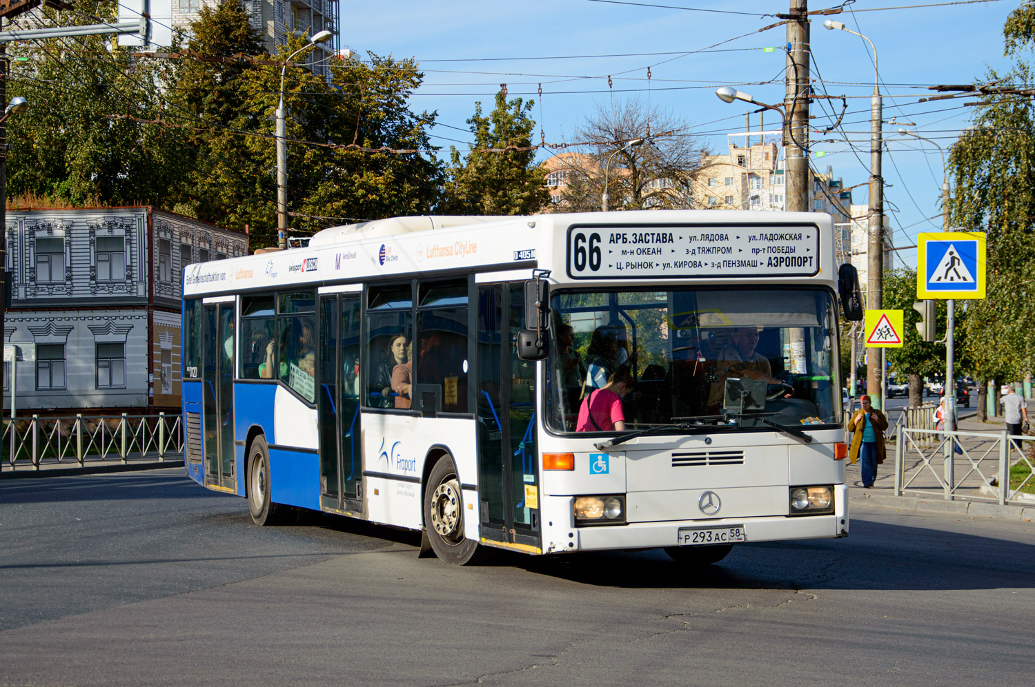 Пензенская область, Mercedes-Benz O405N2 № Р 293 АС 58