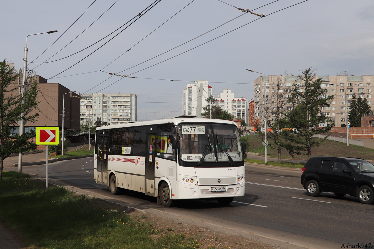 Красноярский край, ПАЗ-320414-05 "Вектор" (1-2) № А 553 ОР 124