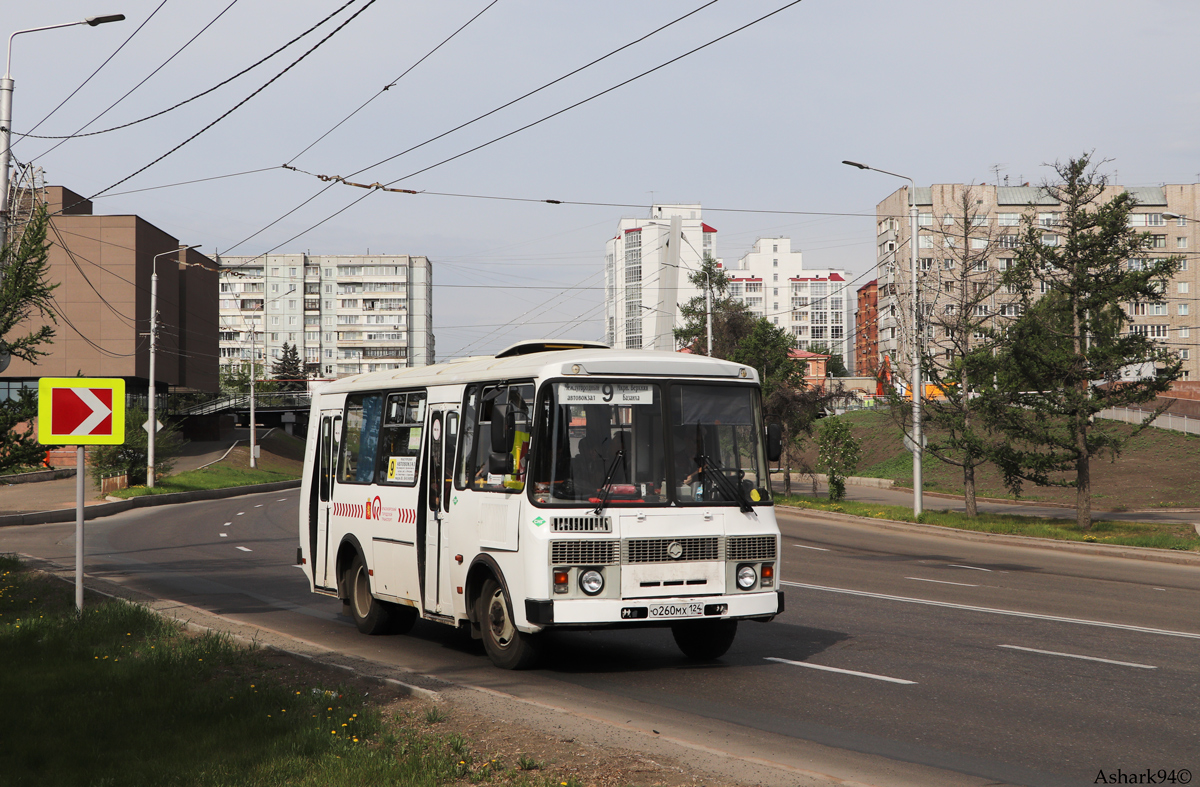 Красноярский край, ПАЗ-32054 № О 260 МХ 124