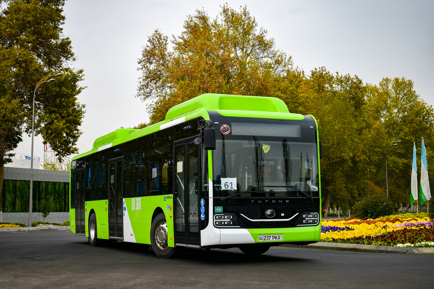 Узбекистан, Yutong ZK6126HG № 01301