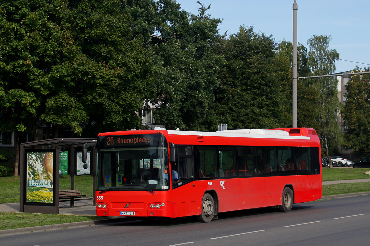 Литва, Volvo 7700 № 555