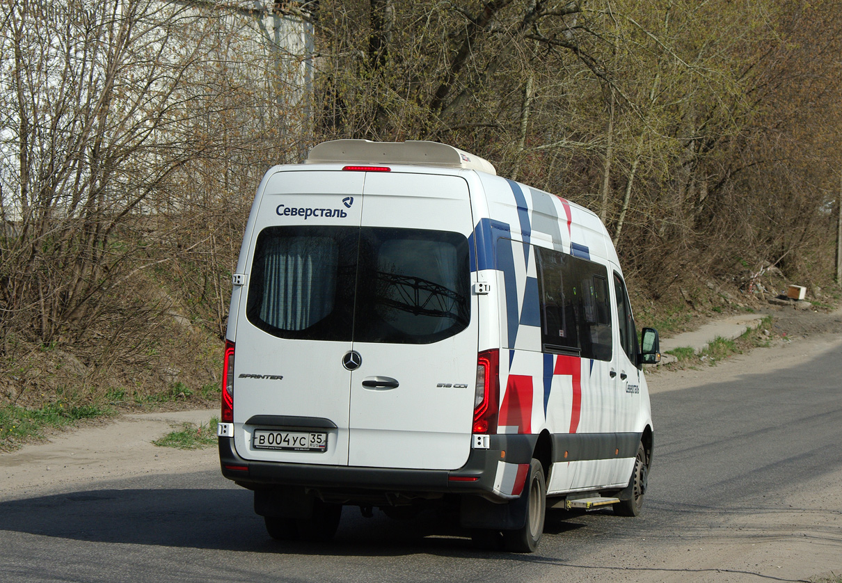 Вологодская область, Луидор-223622 (MB Sprinter) № В 004 УС 35