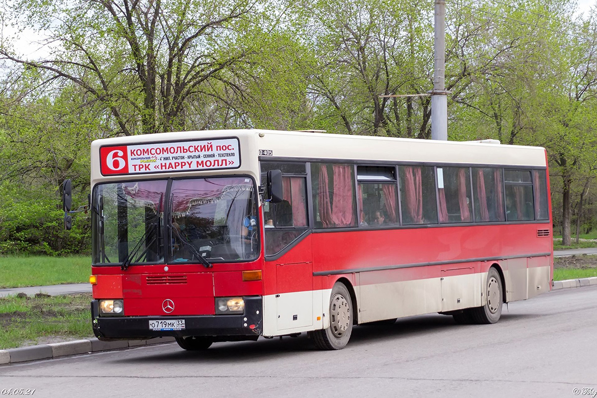 Саратовская область, Mercedes-Benz O405 № О 719 МК 33