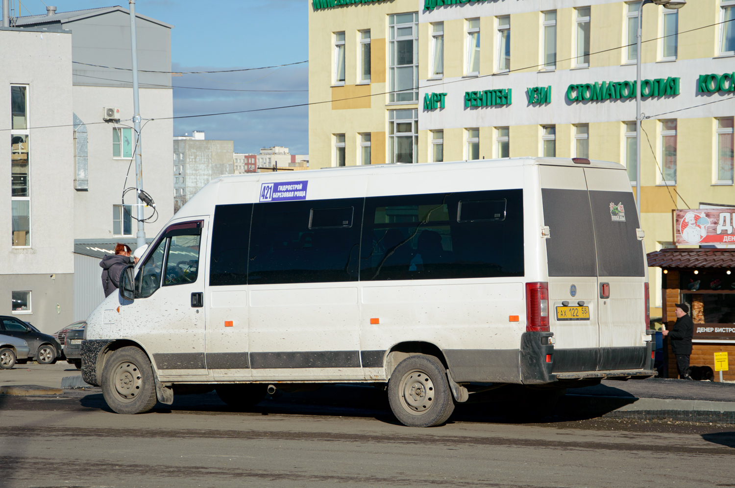 Пензенская область, FIAT Ducato 244 [RUS] № АХ 122 58