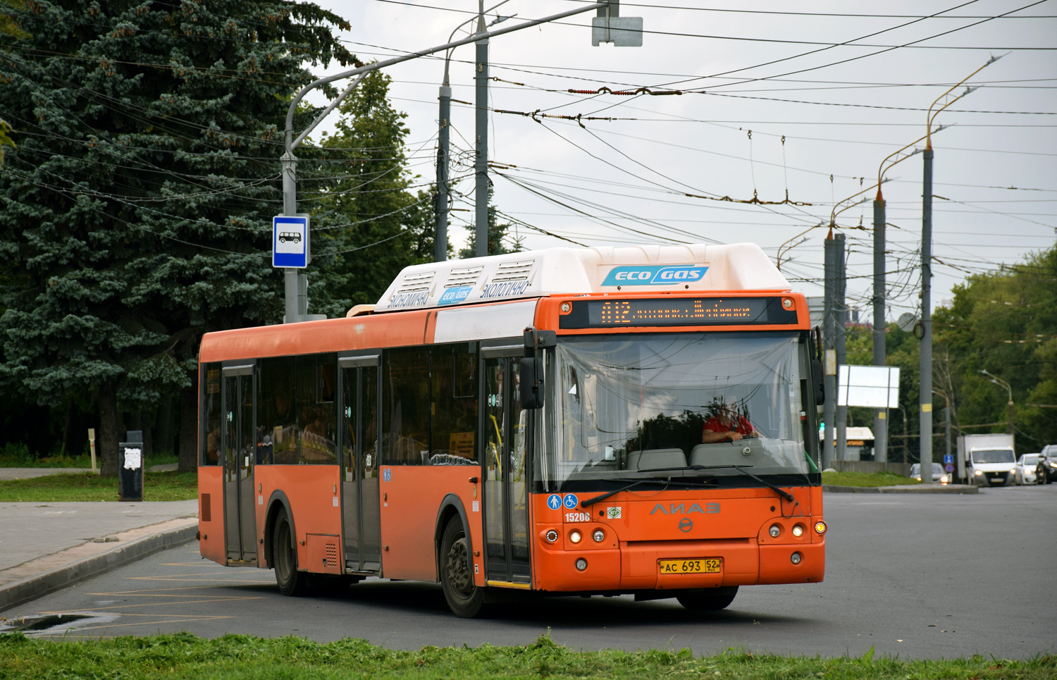 Нижегородская область, ЛиАЗ-5292.67 (CNG) № 15208