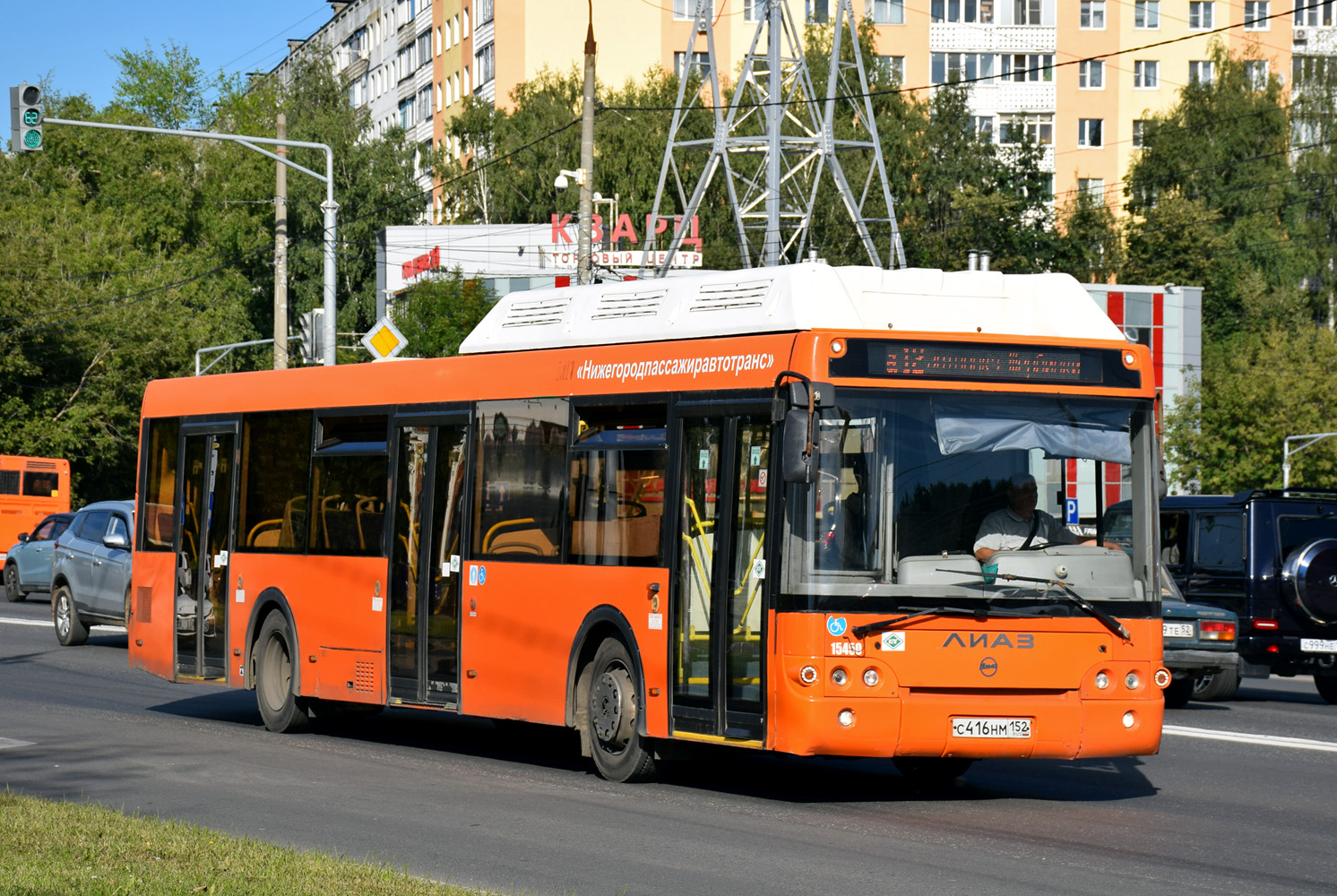 Нижегородская область, ЛиАЗ-5292.67 (CNG) № 15450