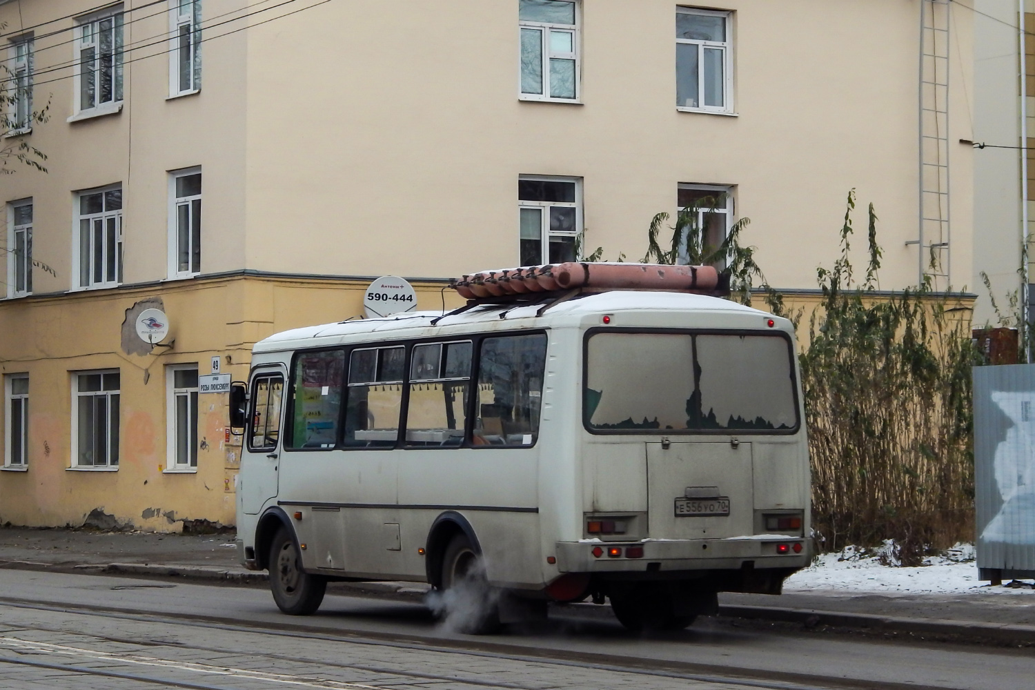 Томская область, ПАЗ-32054 № Е 556 УО 70