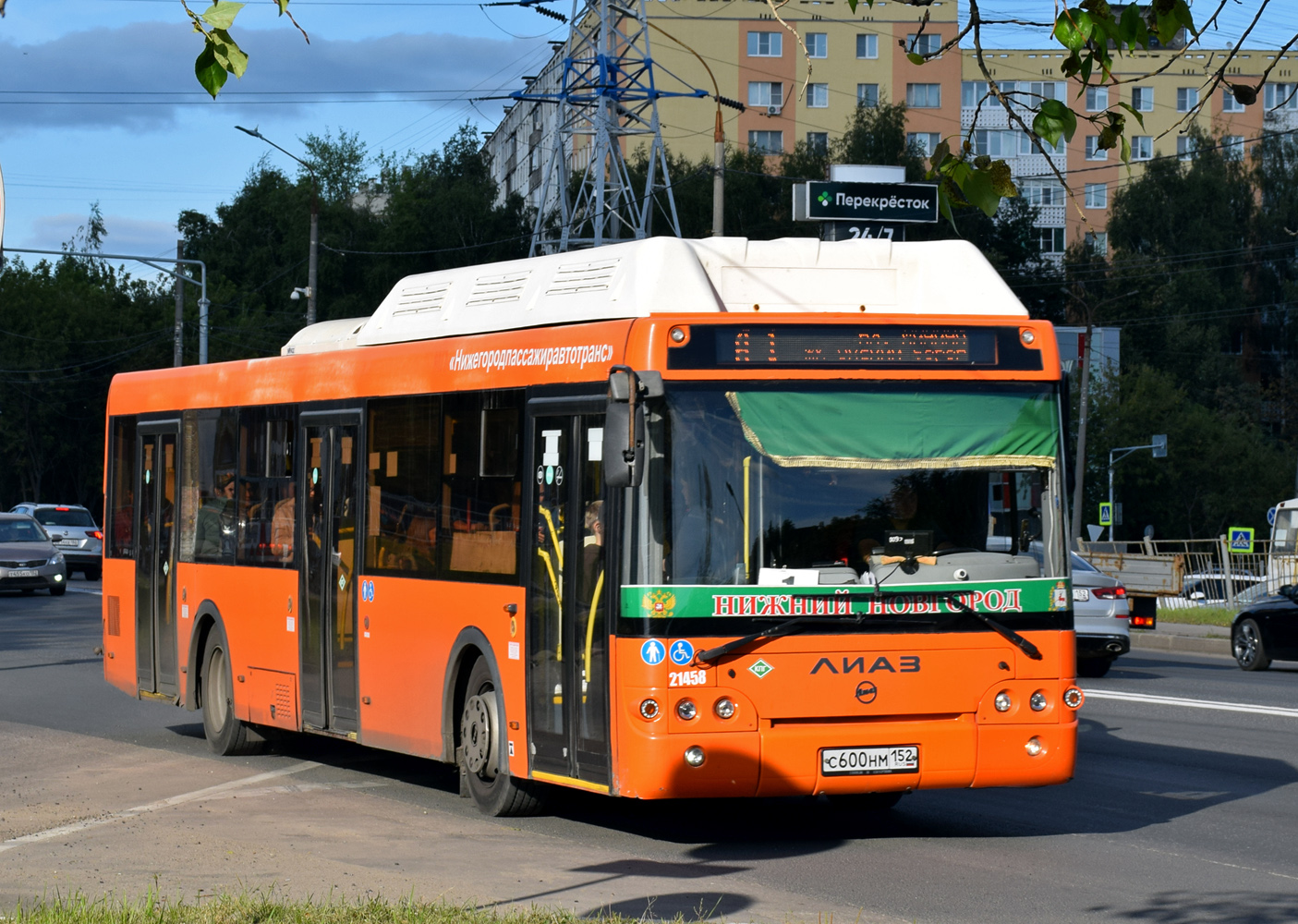 Nizhegorodskaya region, LiAZ-5292.67 (CNG) Nr. 21458