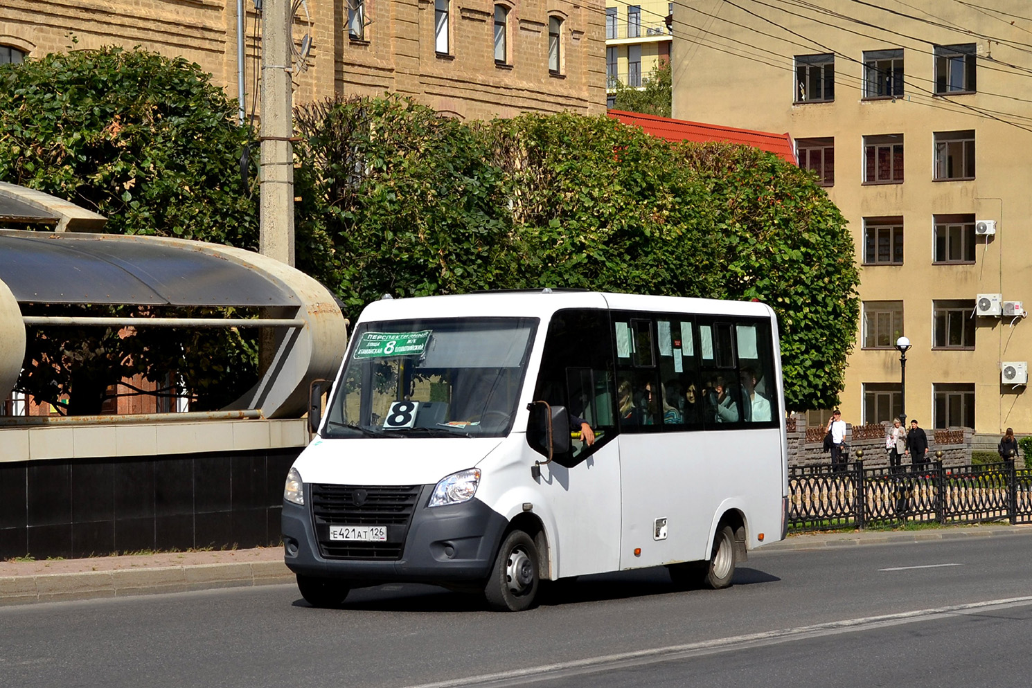 Ставропольский край, ГАЗ-A64R45 Next № Е 421 АТ 126