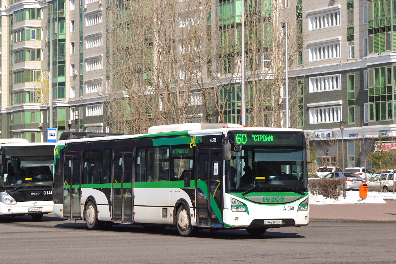 Astana, IVECO Urbanway 12M (SaryarkaAvtoProm) # A568