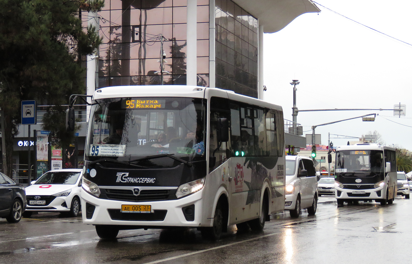 Краснодарский край, ПАЗ-320435-04 "Vector Next" № АЕ 005 23