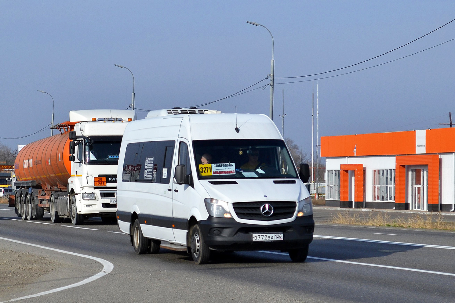 Ставропольский край, Луидор-223602 (MB Sprinter) № В 772 ВА 126