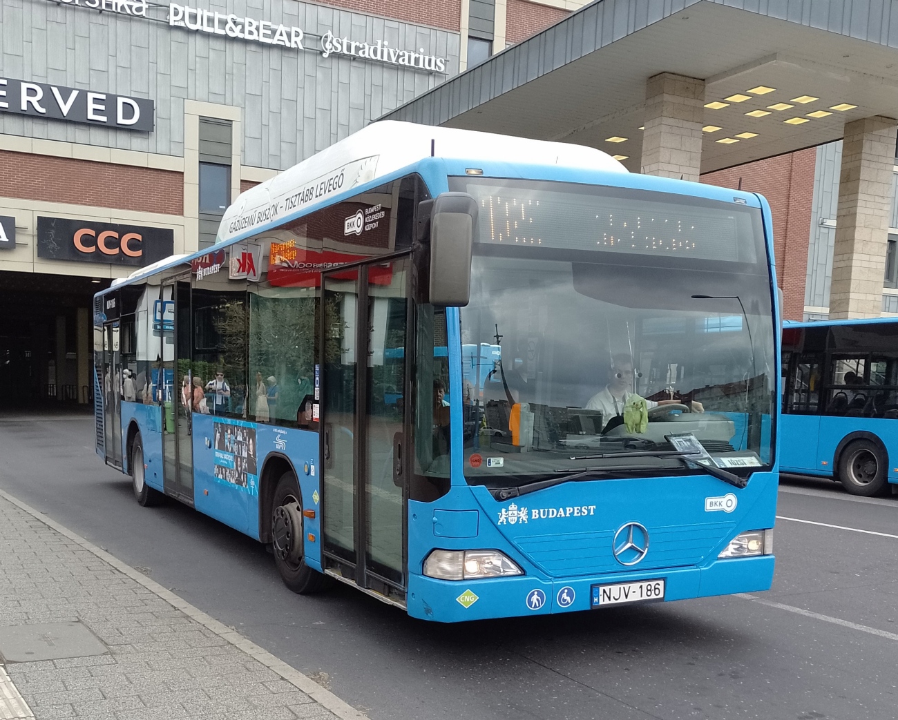 Венгрия, Mercedes-Benz O530 Citaro CNG № NJV-186