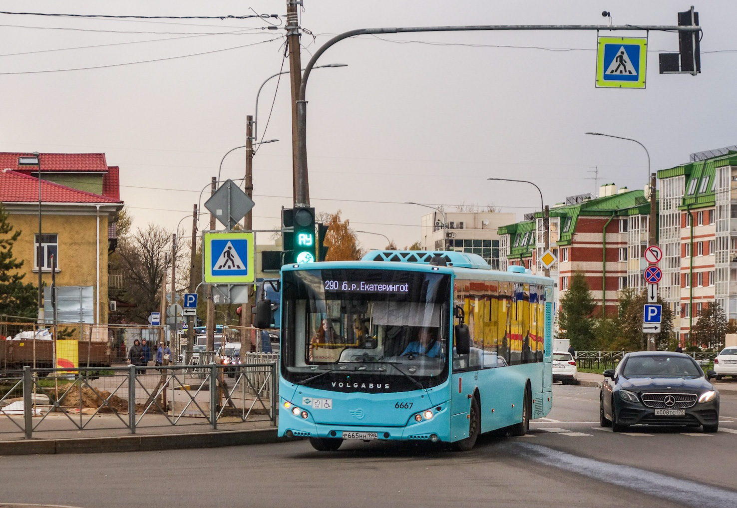 Санкт-Петербург, Volgabus-5270.G4 (LNG) № 6667