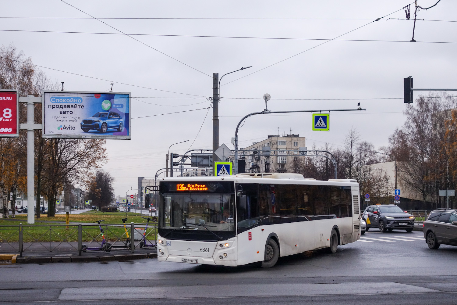 Санкт-Петербург, ЛиАЗ-5292.30 № 6861