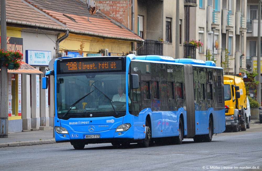 Венгрия, Mercedes-Benz Citaro C2 G № MHU-717