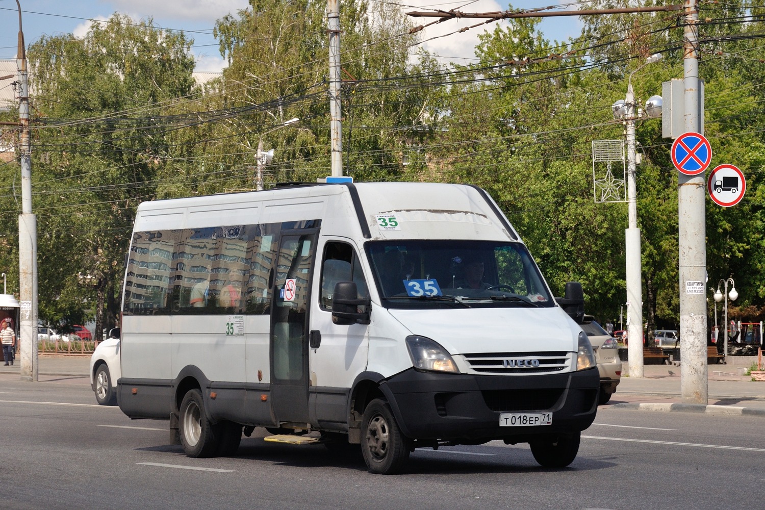 Тульская область, Нижегородец-2227UT (IVECO Daily) № Т 018 ЕР 71