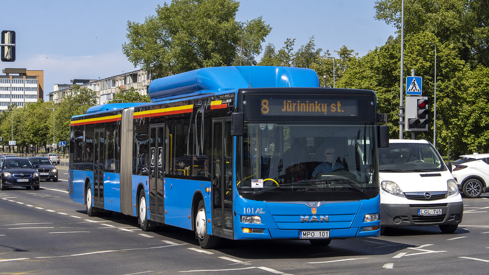 Литва, MAN A23 Lion's City G NG313 CNG № 101