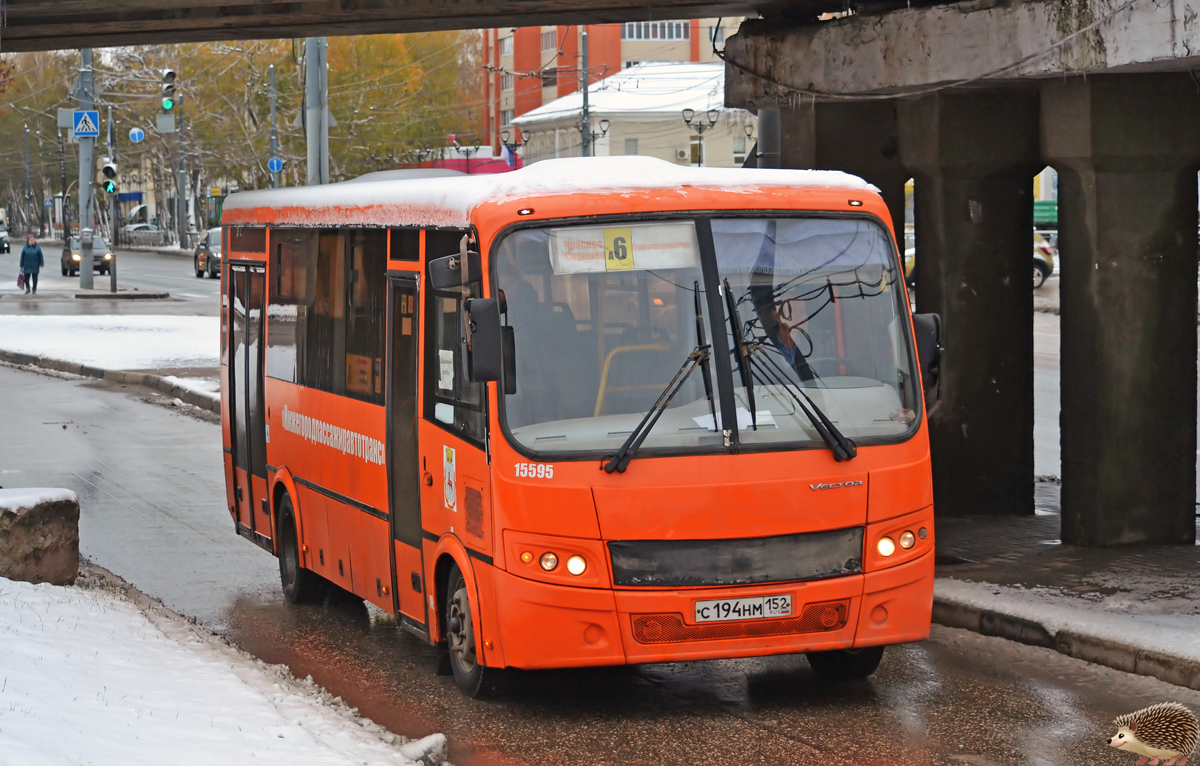 Нижегородская область, ПАЗ-320414-04 "Вектор" № 15595