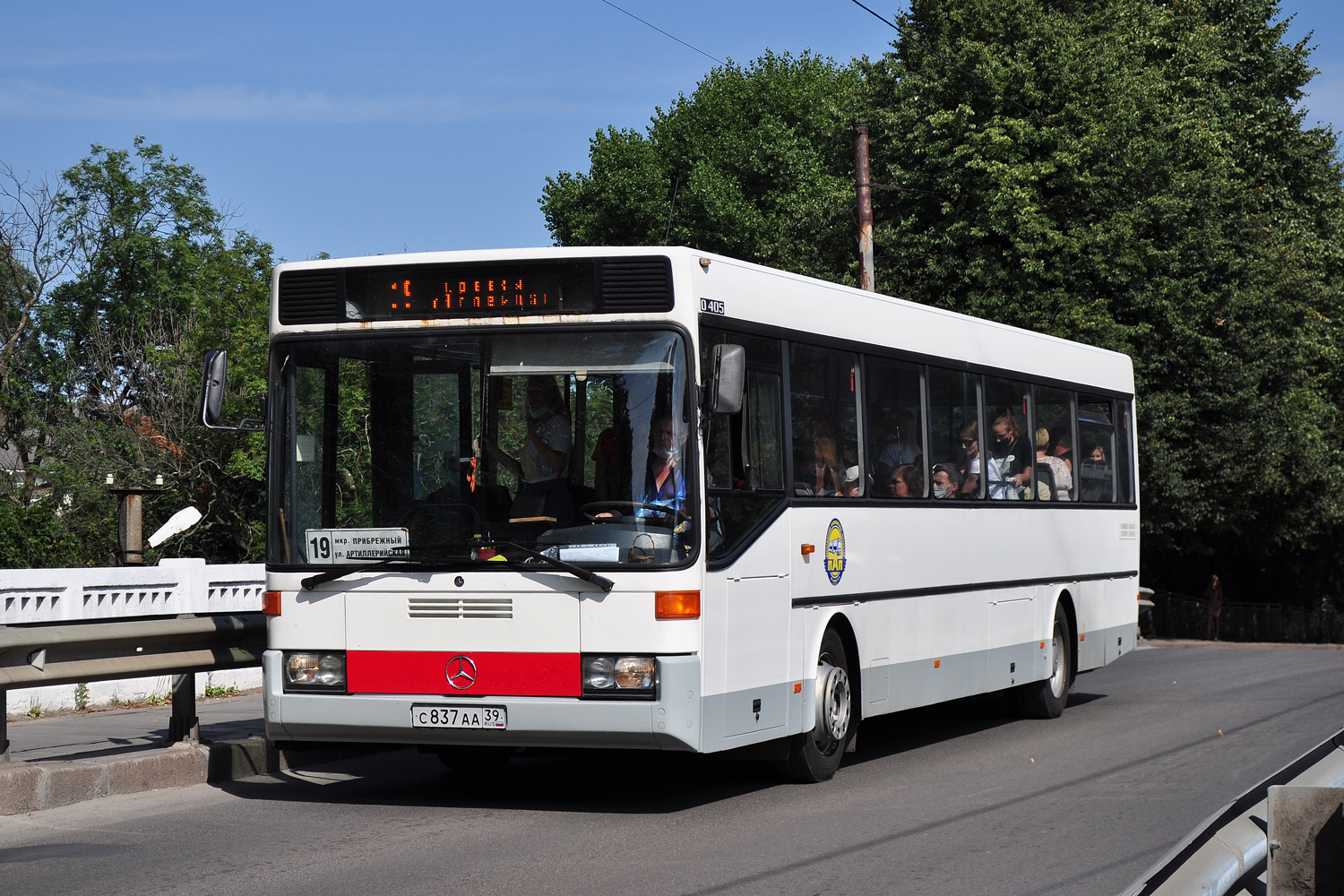 Калининградская область, Mercedes-Benz O405 № С 837 АА 39