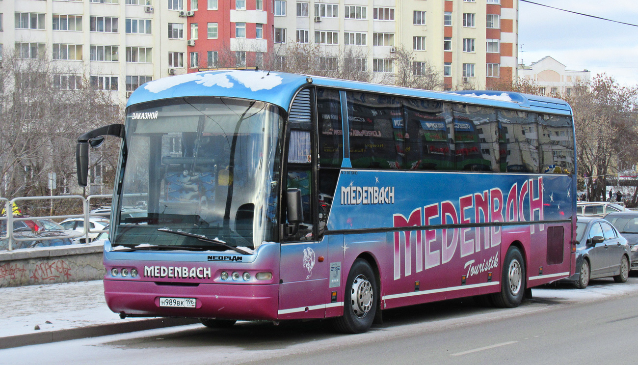 Свердловская область, Neoplan N316SHD Euroliner № Н 989 ВК 196