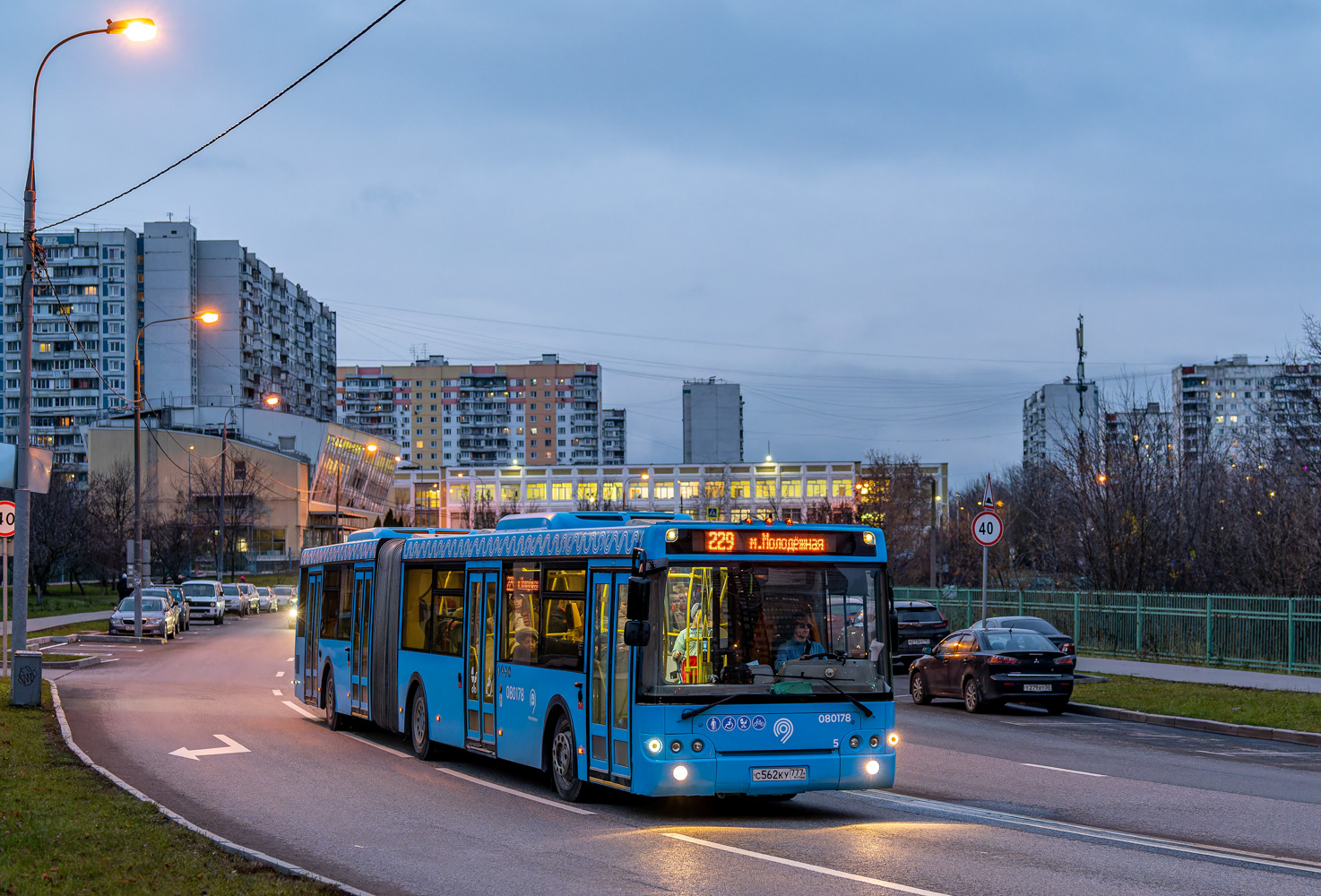 Москва, ЛиАЗ-6213.22 № 080178