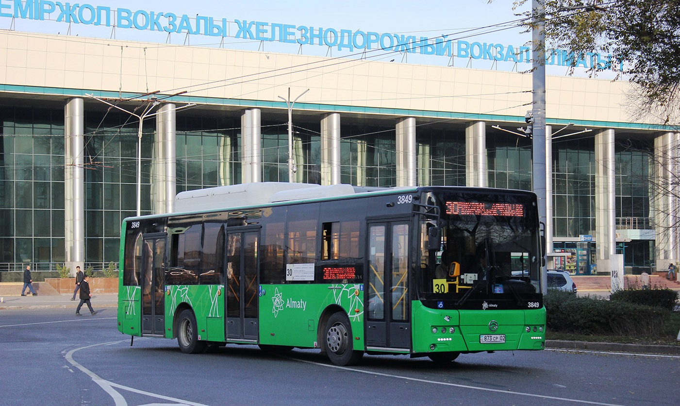 Алматы, Golden Dragon XML6125CN (Hyundai Trans Auto) № 3849