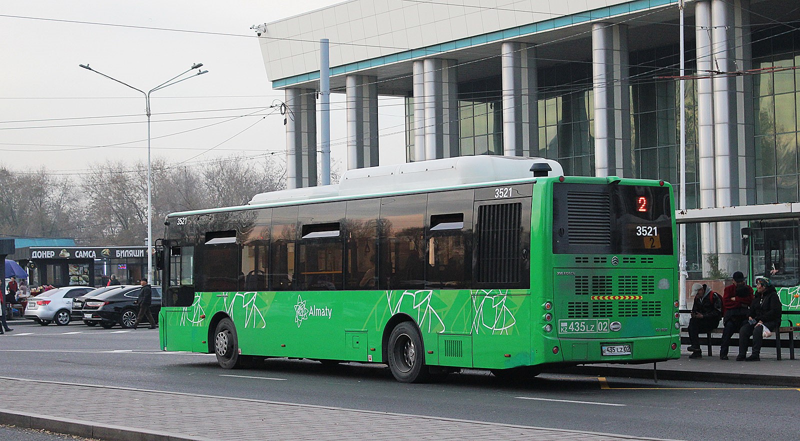 Алматы, Golden Dragon XML6125CN (Hyundai Trans Auto) № 3521