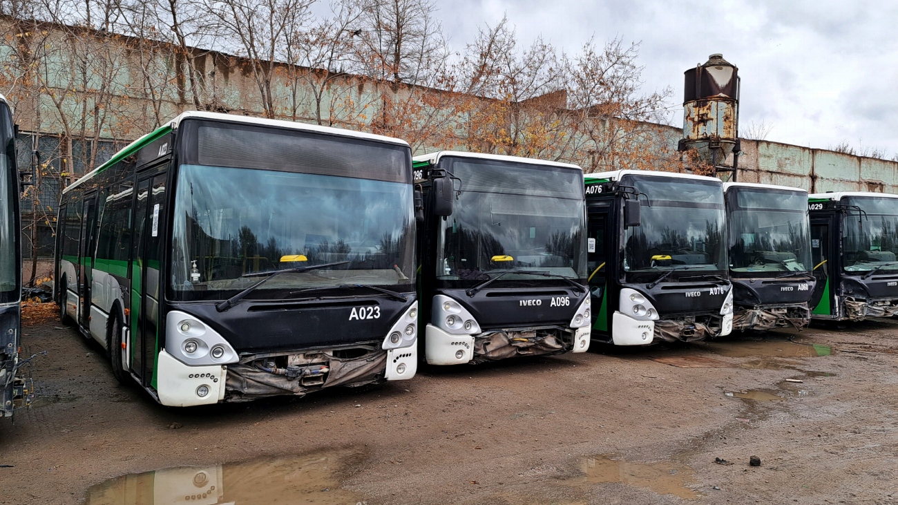Астана, Irisbus Citelis 12M № A023; Астана, Irisbus Citelis 12M № A029; Астана — Автопарки