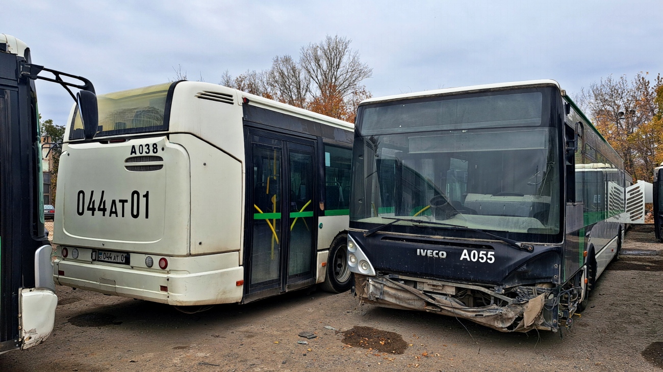 Astana, Irisbus Citelis 12M # A055; Astana — Bus depot