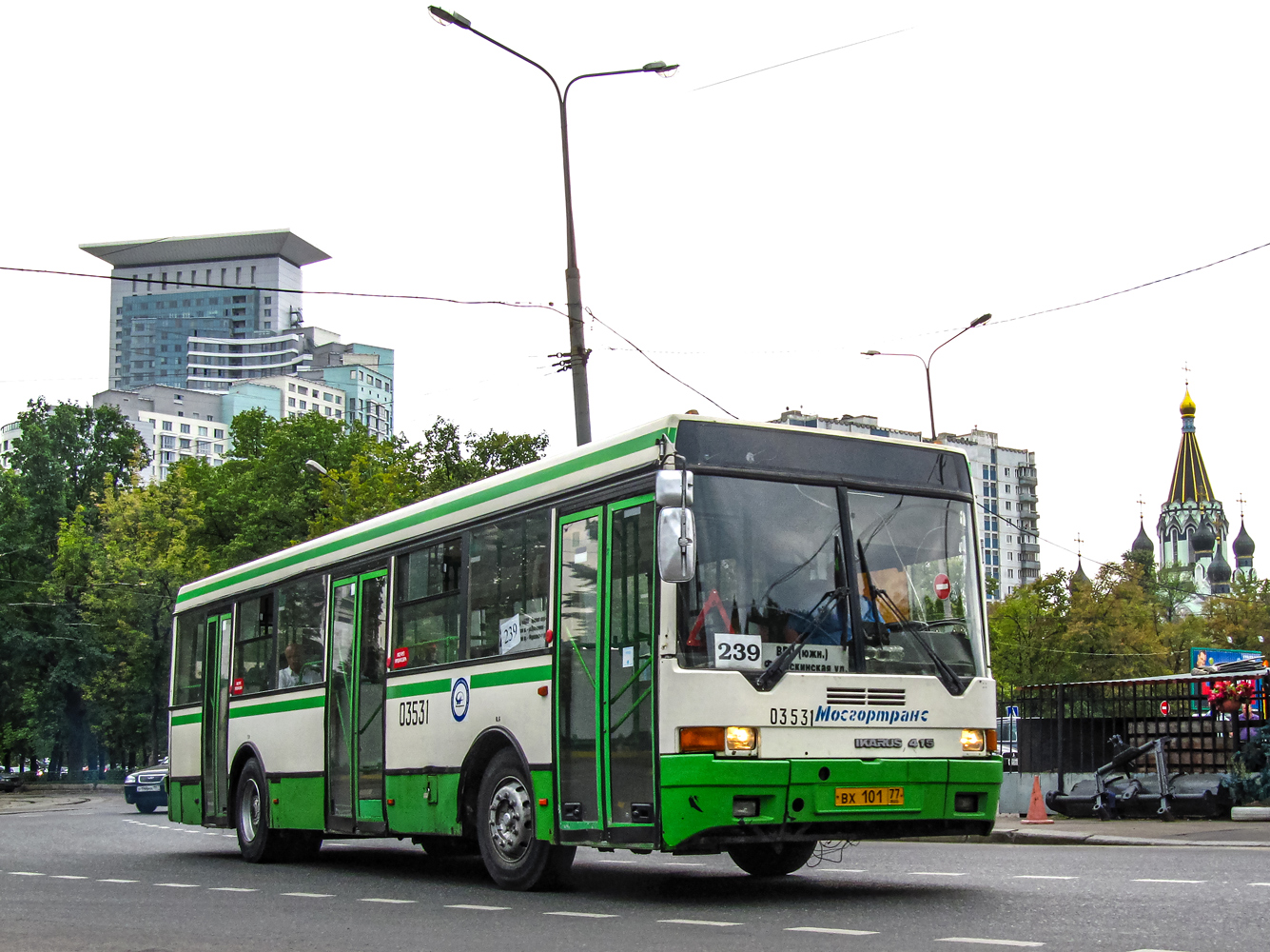 Москва, Ikarus 415.33 № 03531