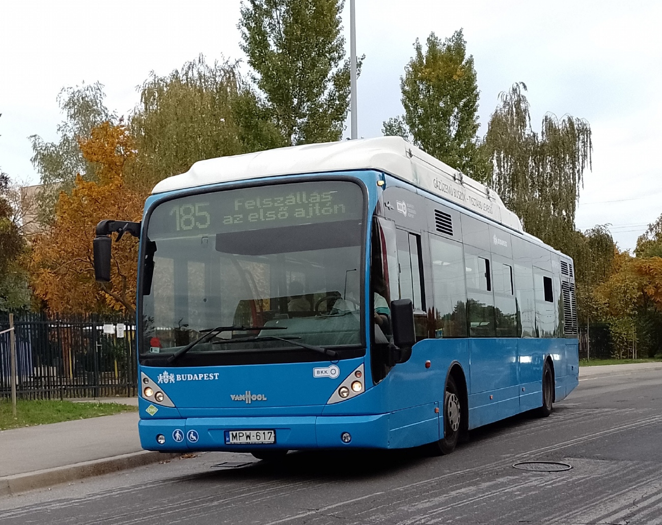 Венгрия, Van Hool New A330 CNG № MPW-617