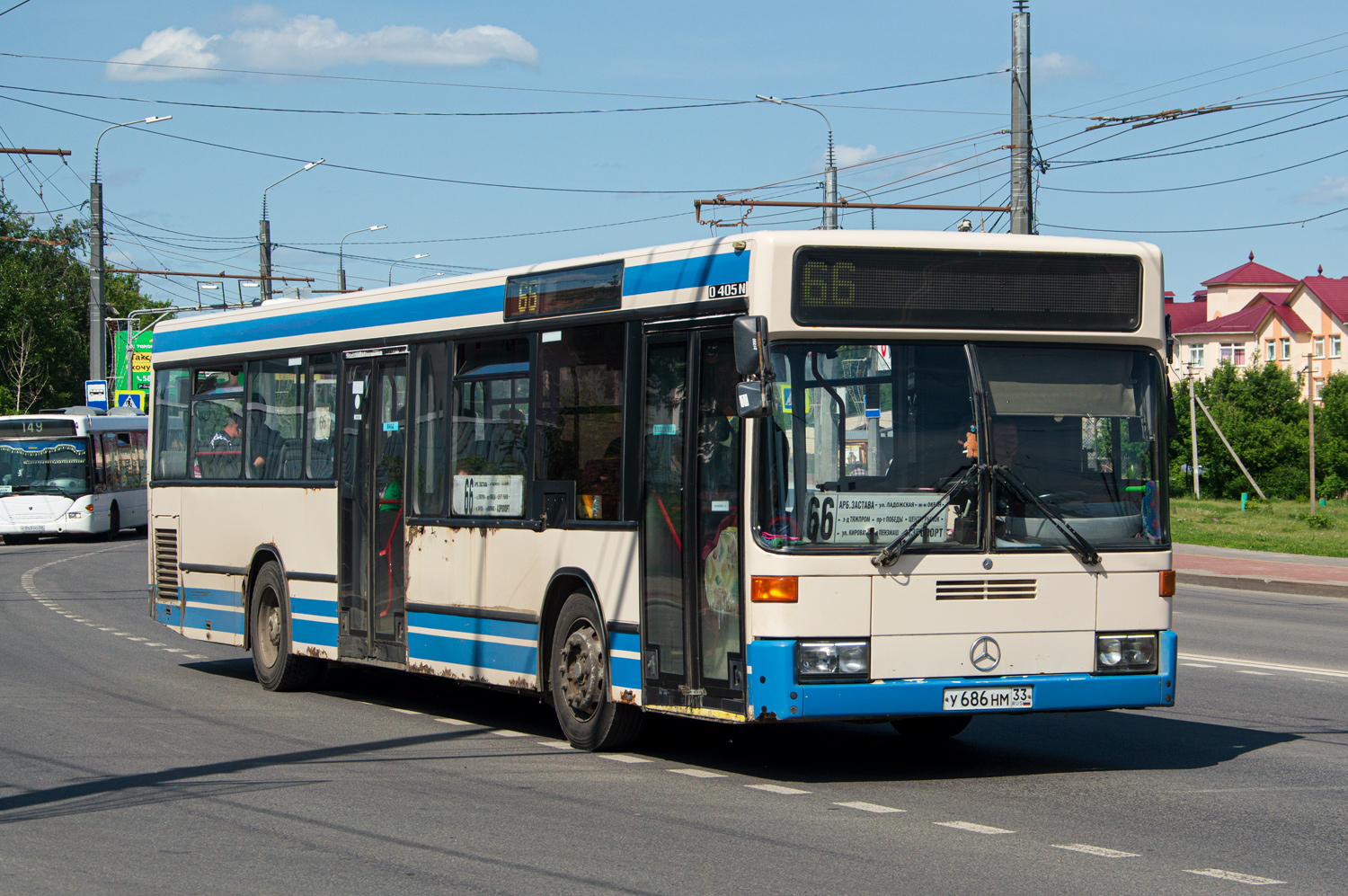 Penza region, Mercedes-Benz O405N2 № У 686 НМ 33