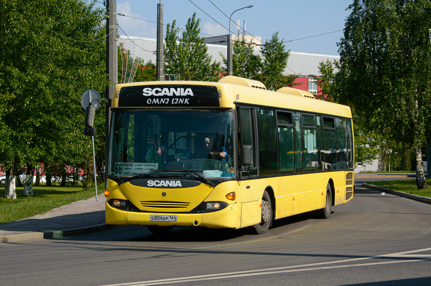 Пензенская область, Scania OmniLink I (Скания-Питер) № Е 804 АР 164