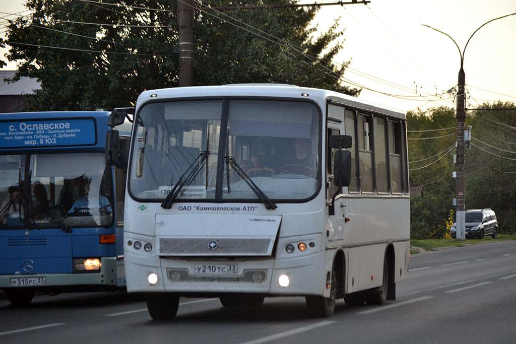 Владимирская область, ПАЗ-320302-11 "Вектор" № У 210 ТС 33