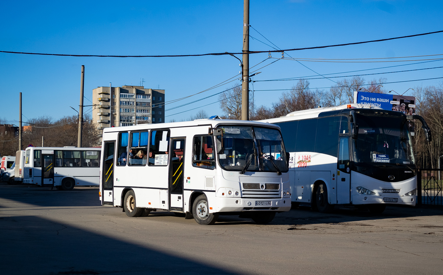 Рязанская область, ПАЗ-320302-11 № О 012 ТО 62