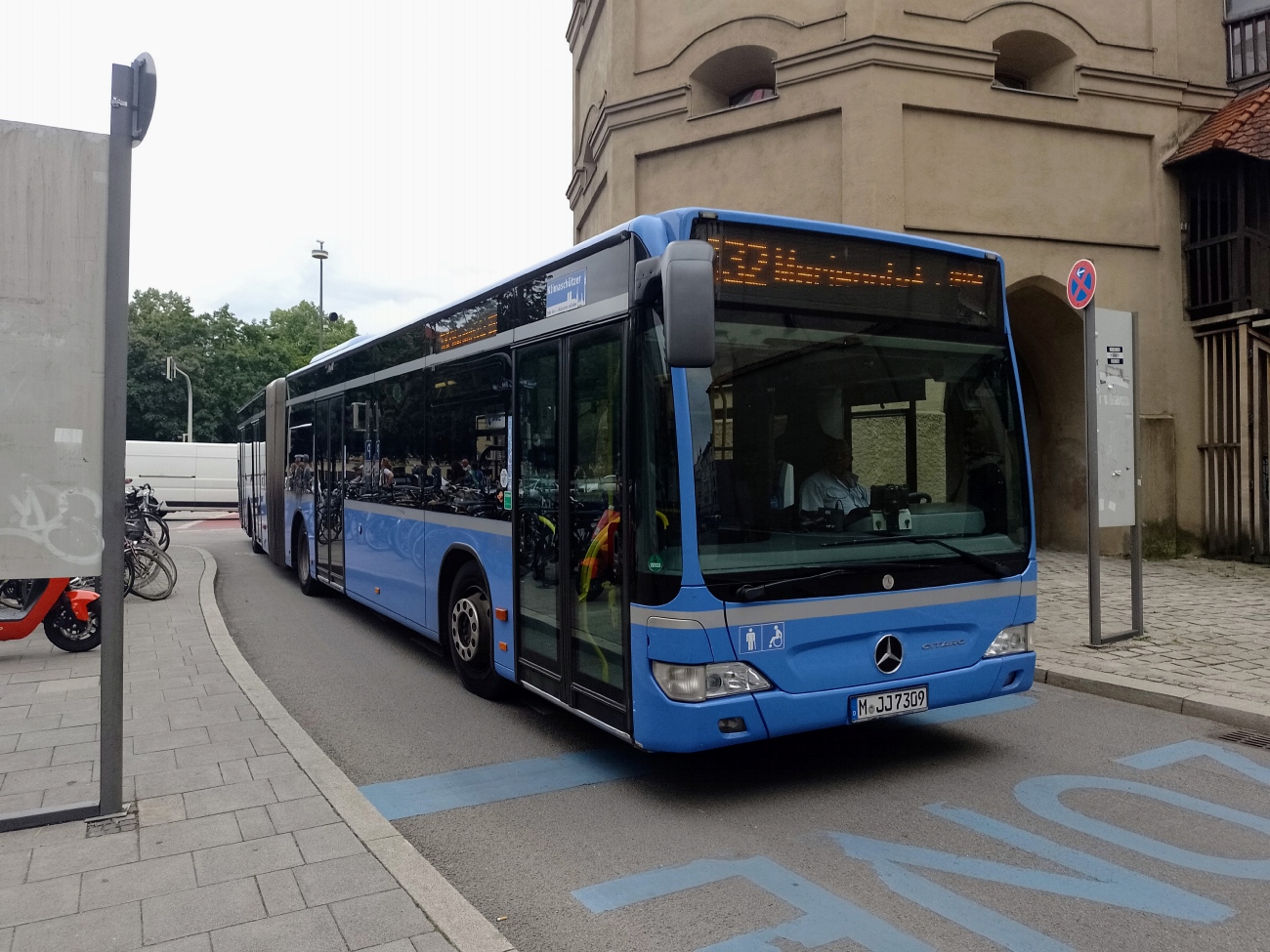 Бавария, Mercedes-Benz O530G Citaro facelift G № M-JJ 7309