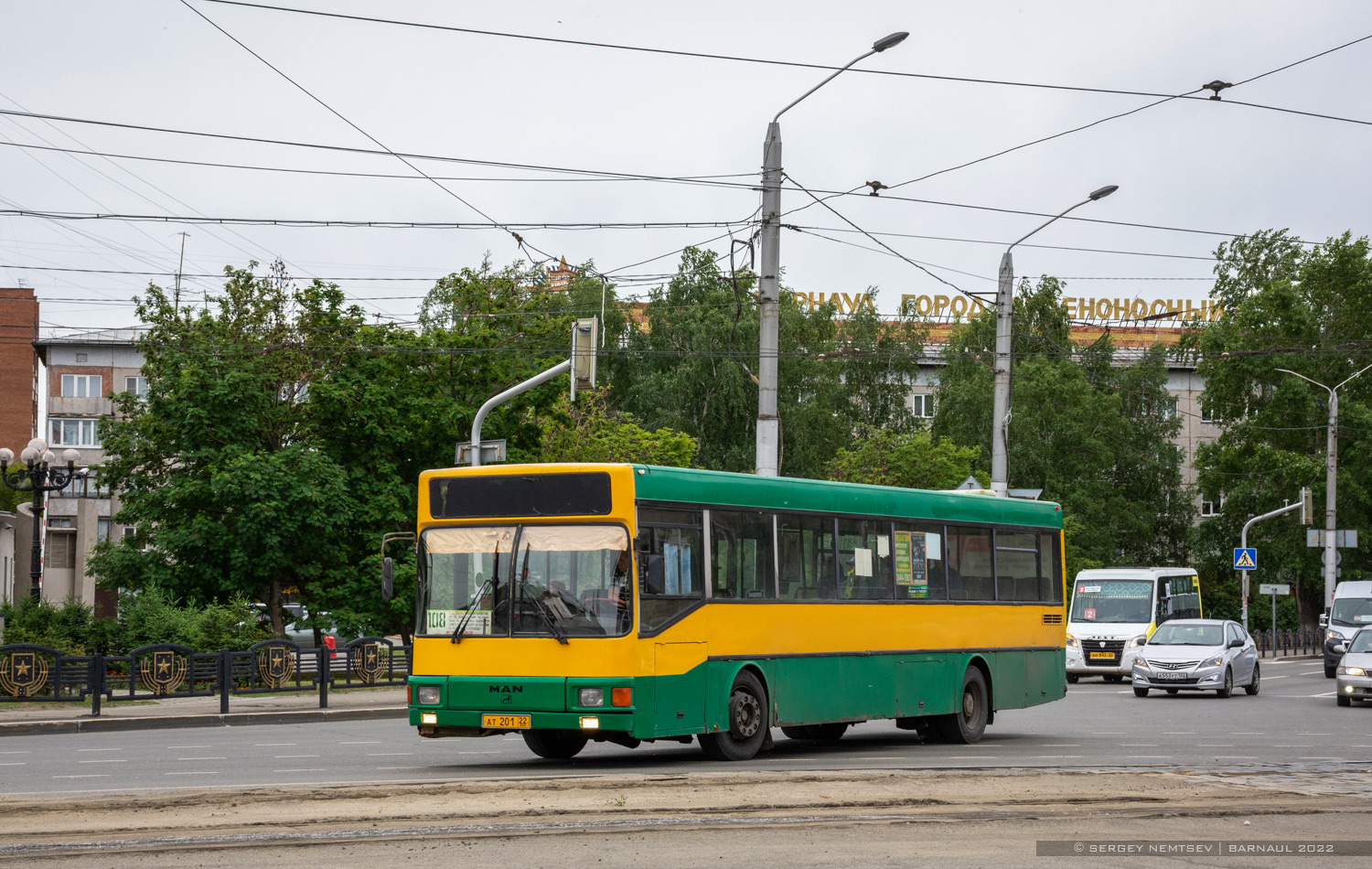 Алтайский край, Mercedes-Benz O405 № АТ 201 22