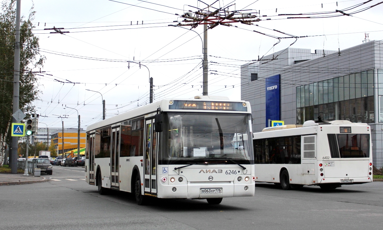 Санкт-Петербург, ЛиАЗ-5292.60 № 6246