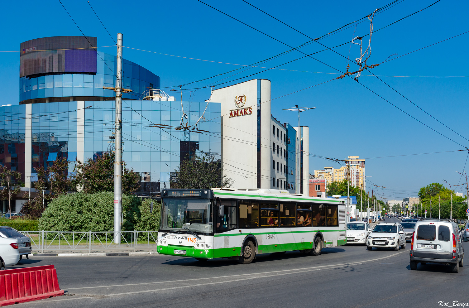 Riazanės sritis, LiAZ-5292.22 (2-2-2) Nr. 1146