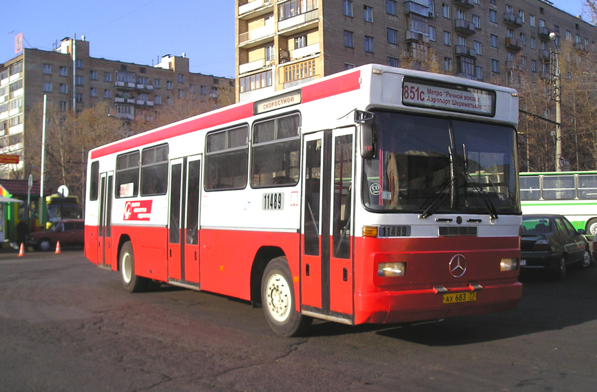 Москва, Mercedes-Benz O325 № 11489