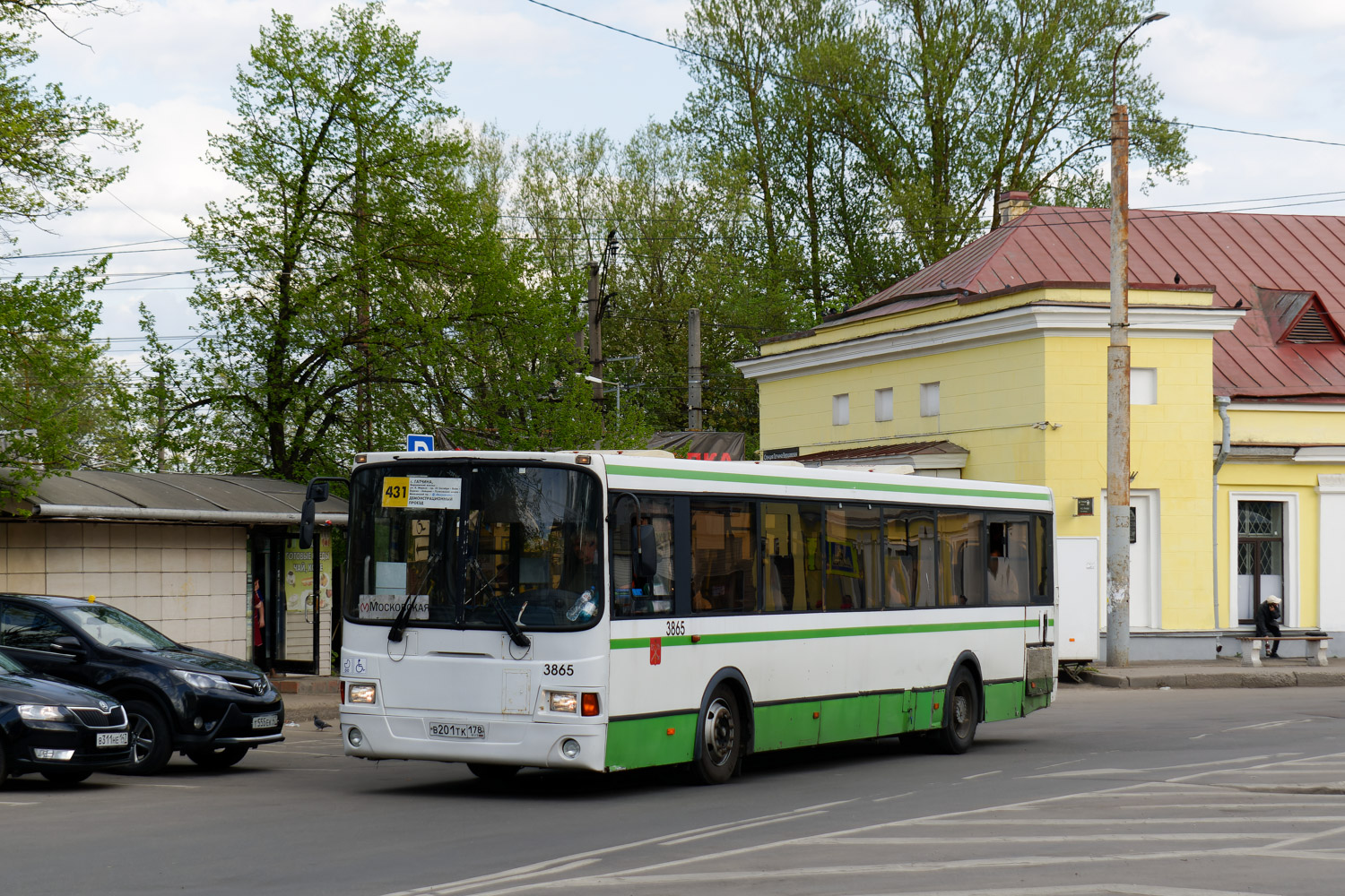 Ленинградская область, ЛиАЗ-5293.60 № 3865