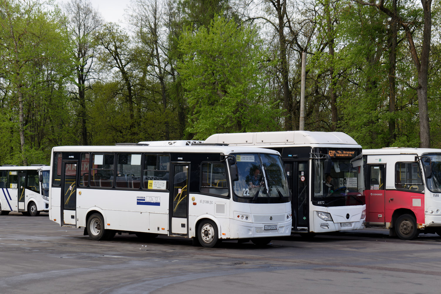 Ленинградская область, ПАЗ-320412-05 "Вектор" № О 372 ЕХ 47