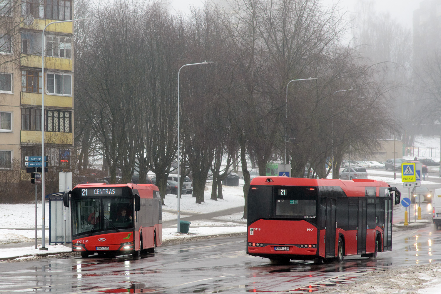 Литва, Solaris Urbino IV 12 № 3103; Литва, Solaris Urbino IV 12 № 3119